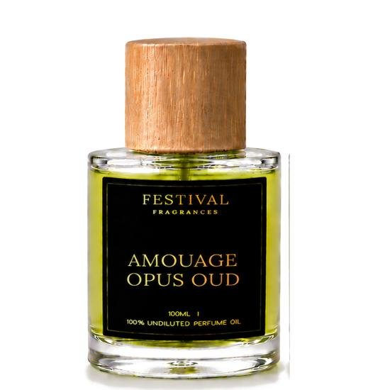 AMOUAGE OPUS XIII SILVER OUD 100% UNDILUTED PERFUME OIL 100ML