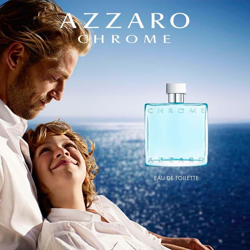 AZZARO CHROME 100% UNDILUTED PERFUME OIL 100ML (MEN)