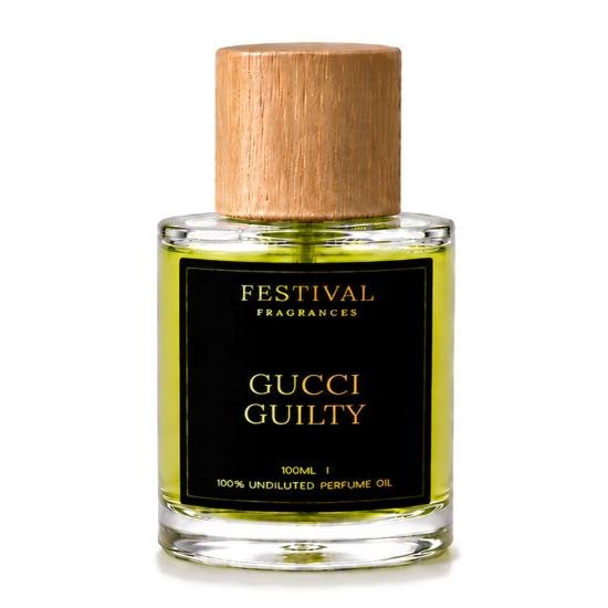 GUCCI GUILTY FEMALE 100% UNDILUTED OIL PERFUME 100ML
