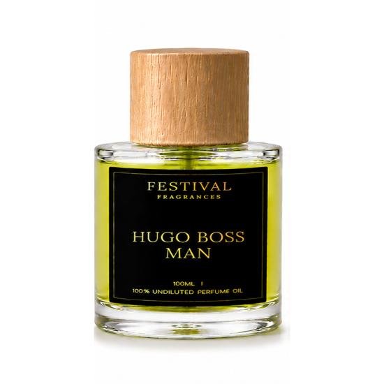 HUGO BOSS MAN 100% UNDILUTED PERFUME OIL 100ML