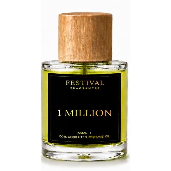 1 Million undiluted 100ml perfume oil (Men)