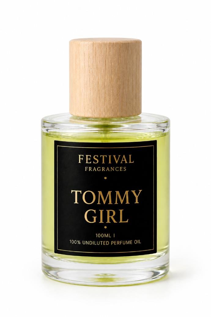 TOMMY HILFIGER TOMMY GIRL 100% UNDILUTED PERFUME OIL 100ML (WOMEN)